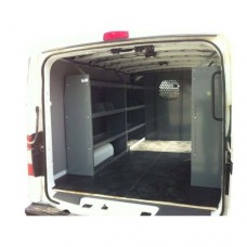 Set of 3 Shelving Units for Low Roof Ford Transit - Base Contractor Package
